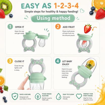 Bovvi’s 8-Piece Baby Feeder Set