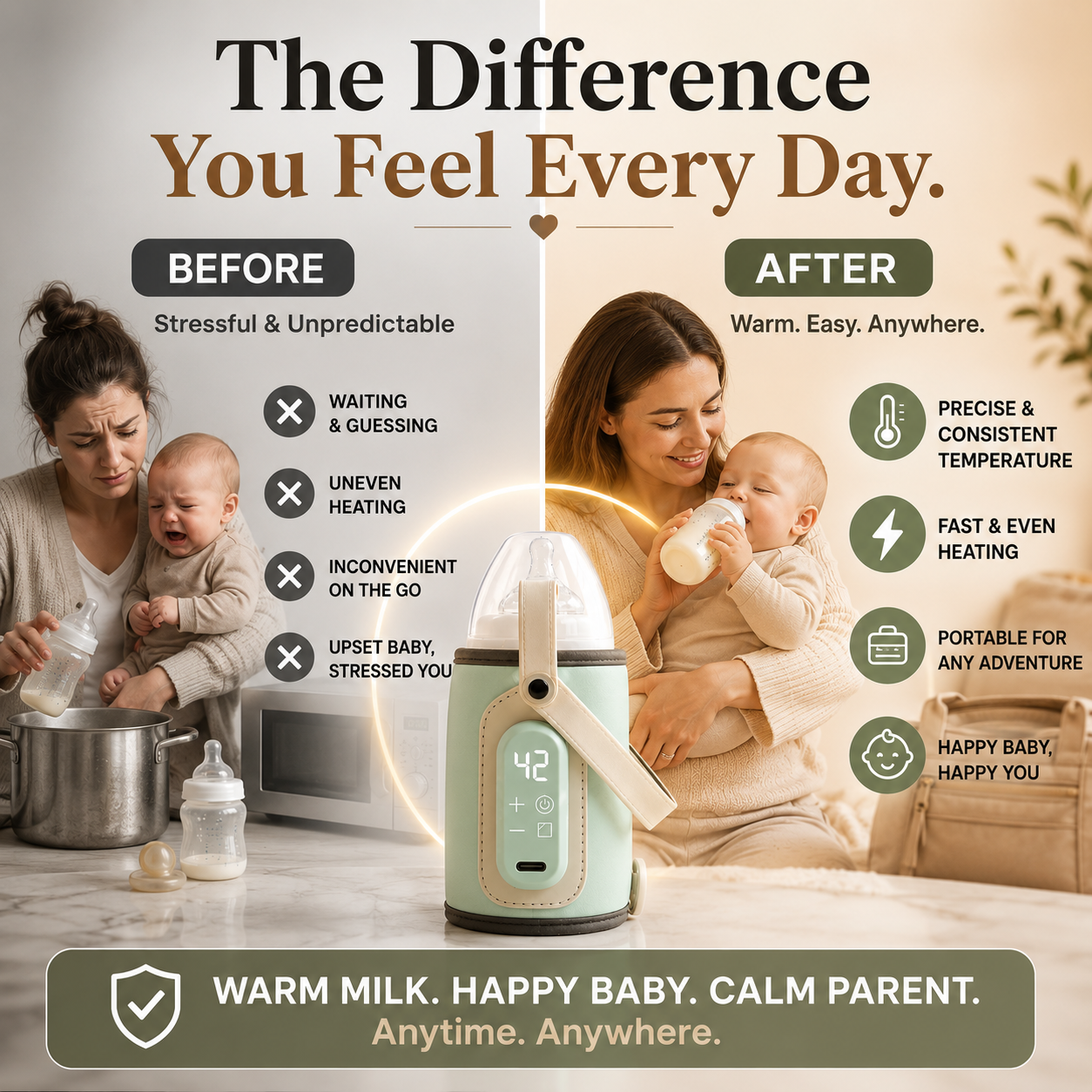Bovvi™ Smart Bottle Warmer