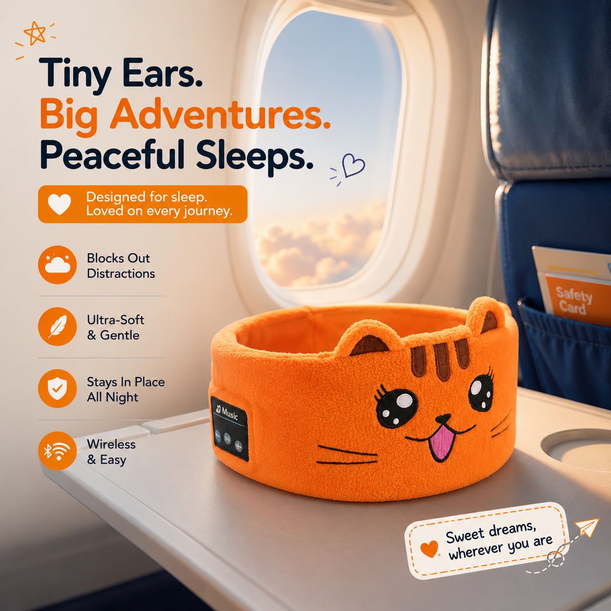 CloudBand™ Bluetooth Sleep Headphones