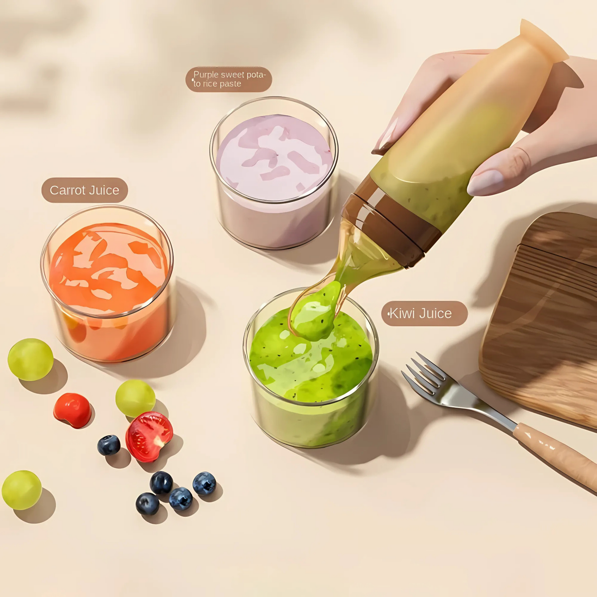 Bovvi EasyFeed™ Baby Bottle