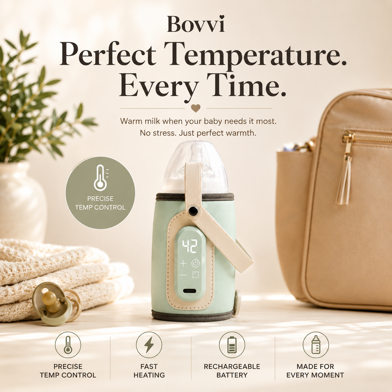 Bovvi™ Smart Bottle Warmer