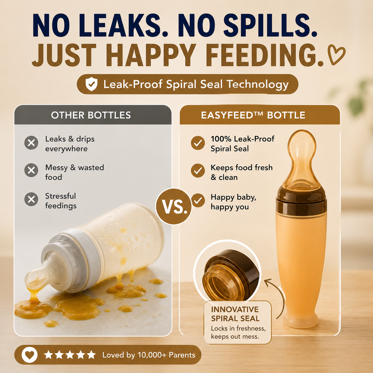 Bovvi EasyFeed™ Baby Bottle