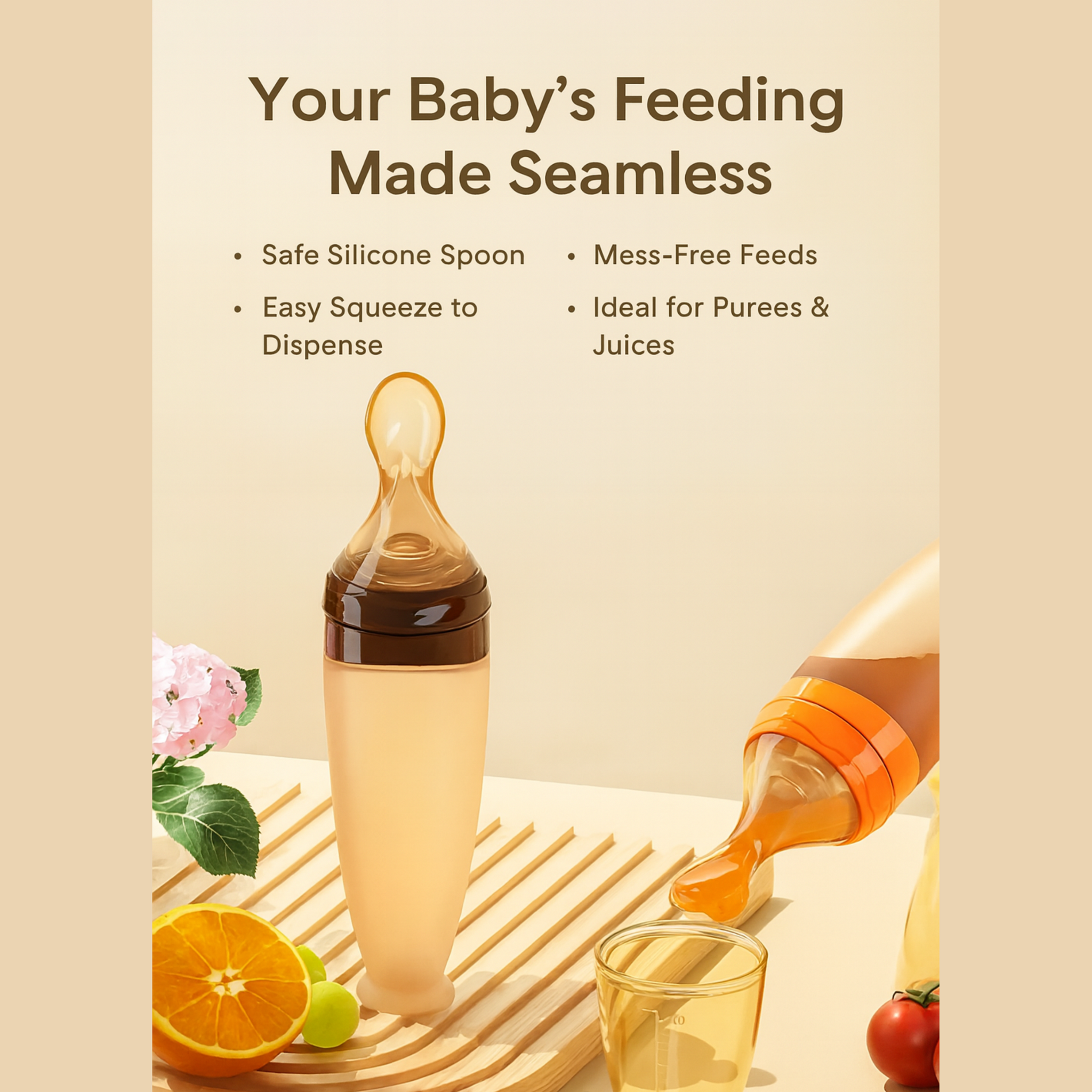 Bovvi EasyFeed™ Baby Bottle
