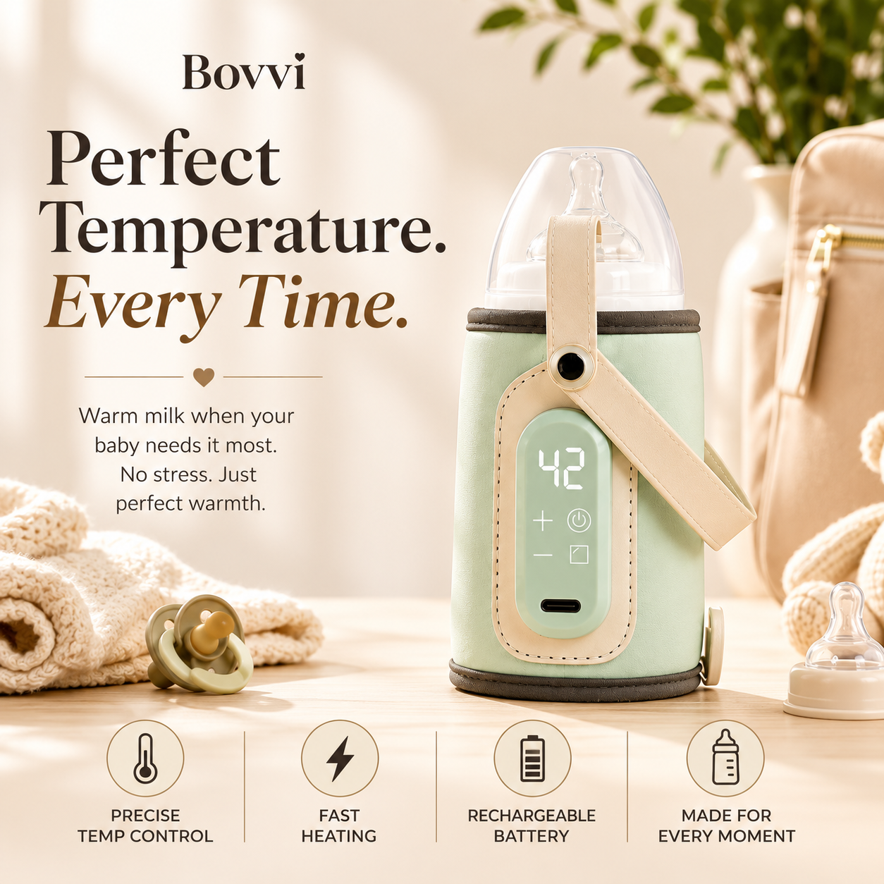 Bovvi™ Smart Bottle Warmer