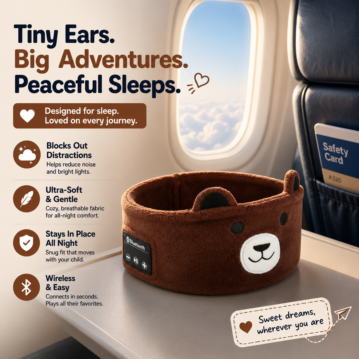 CloudBand™ Bluetooth Sleep Headphones