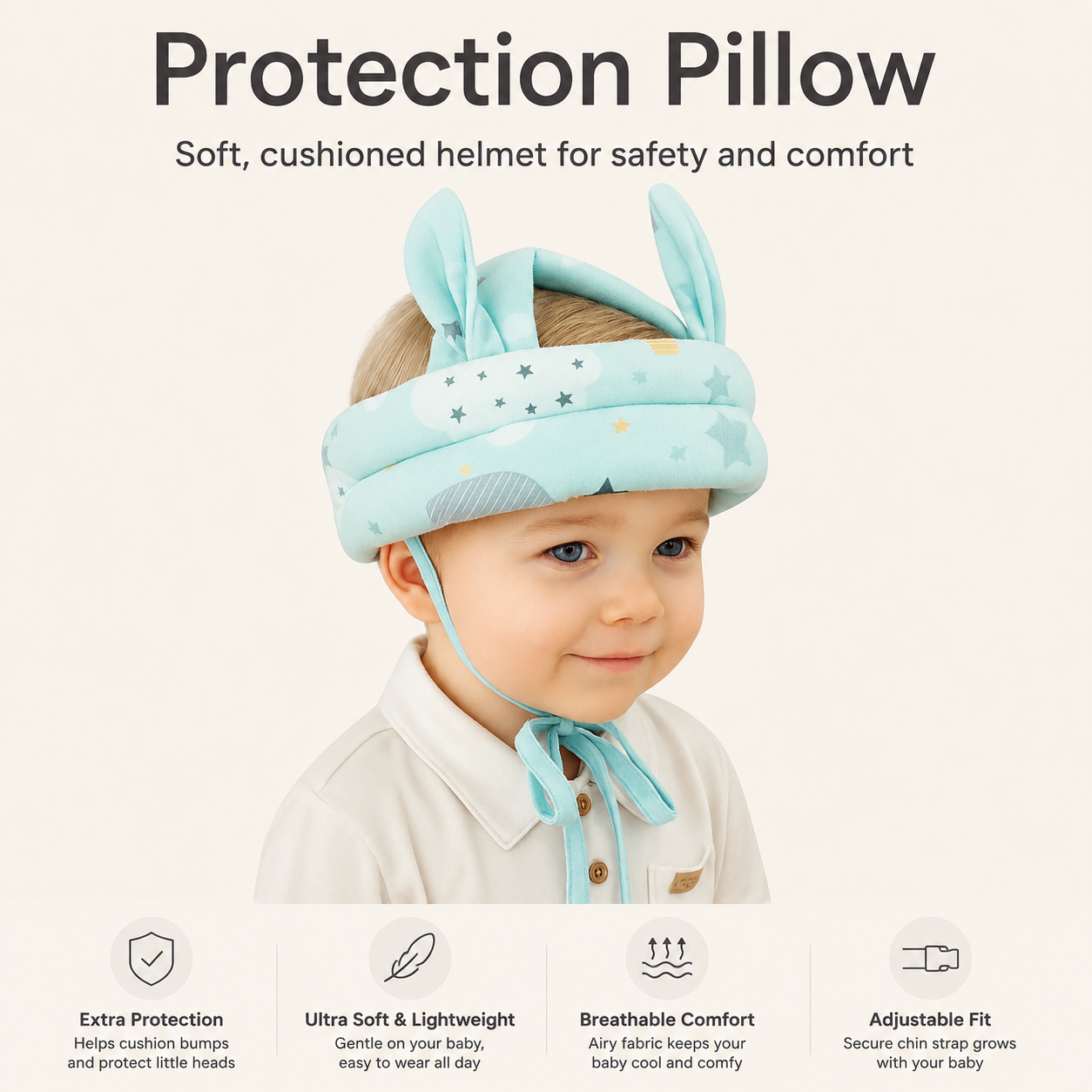 SafeSteps™ Head Protection for Little Ones