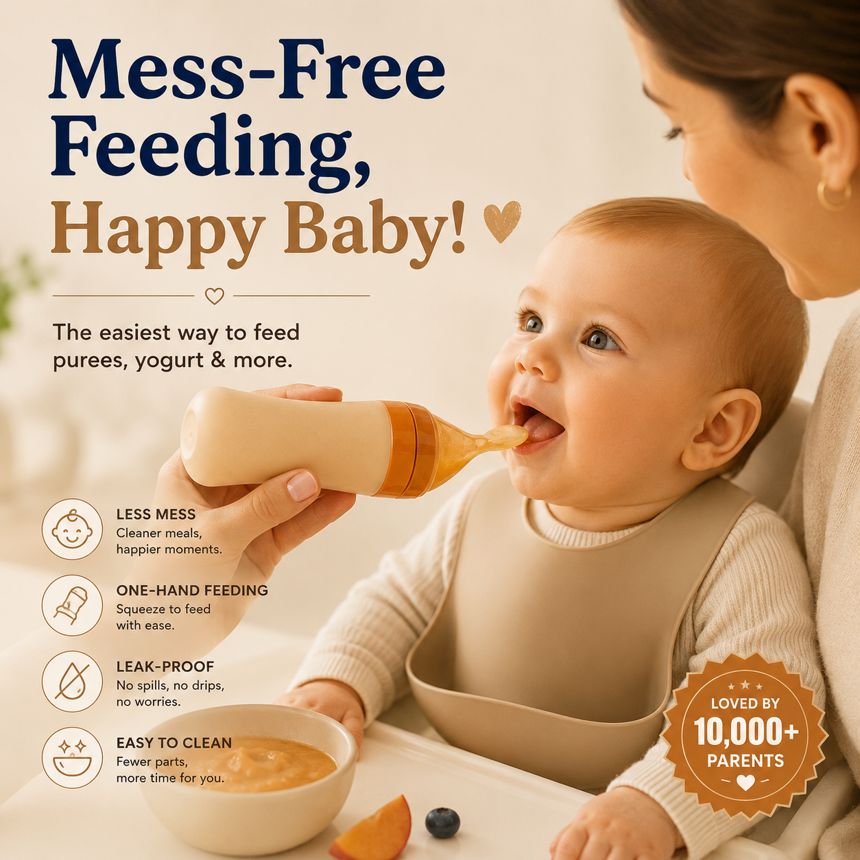 Bovvi EasyFeed™ Baby Bottle