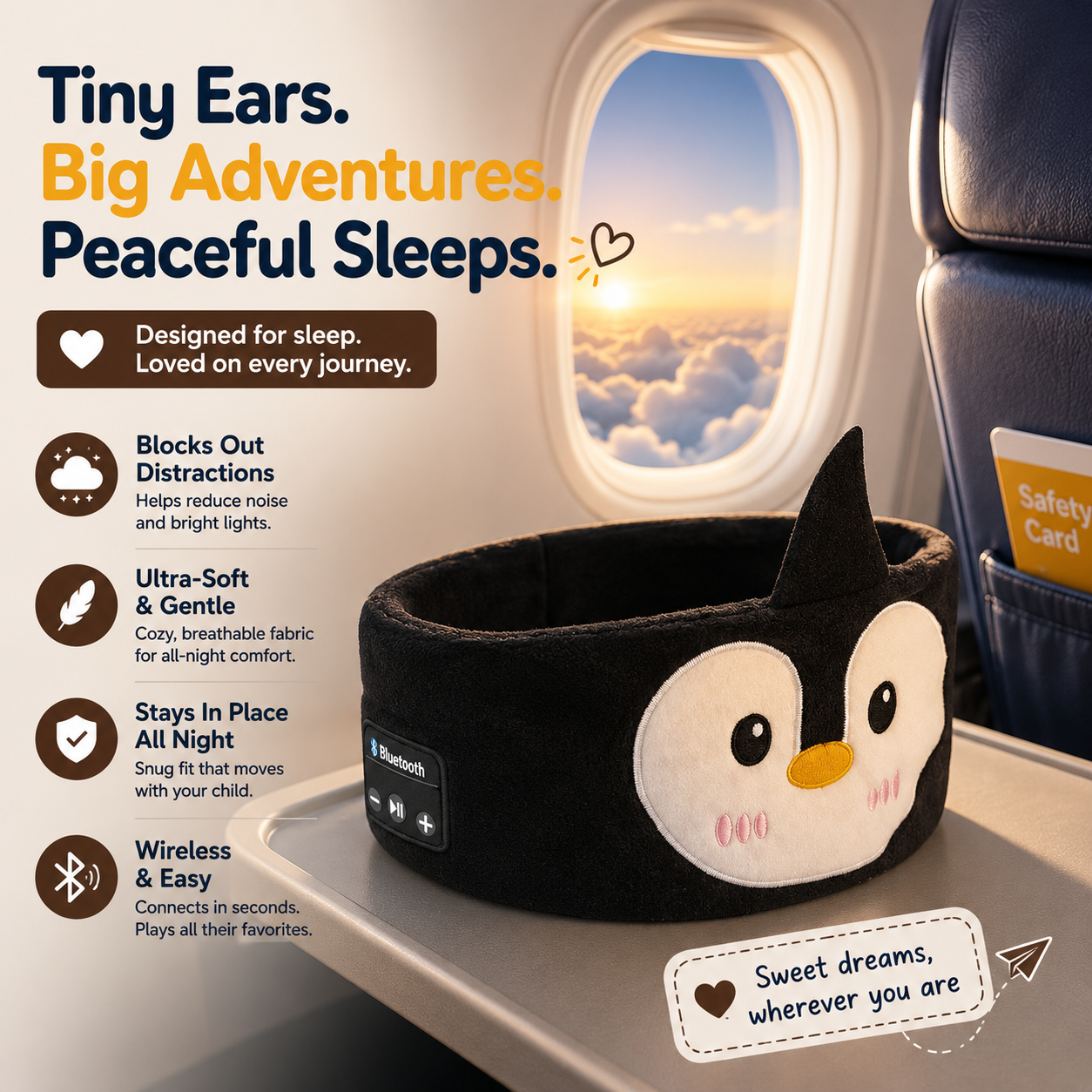 CloudBand™ Bluetooth Sleep Headphones
